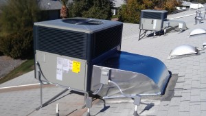 Trane 14 SEER Package Heat Pump Installed In AZ