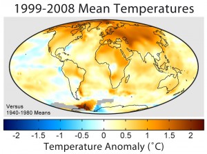 Global Warming Plot Of NASA GISS Data